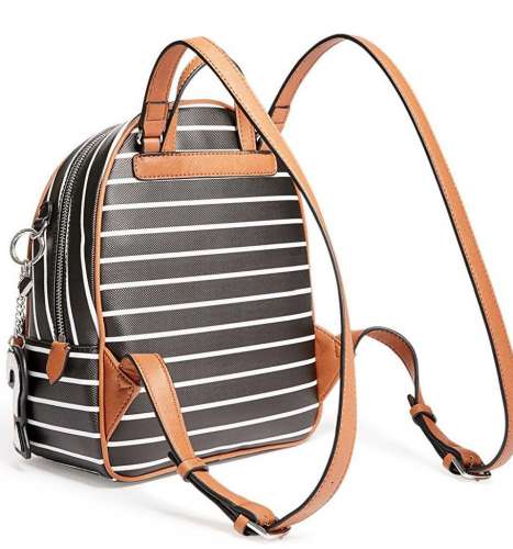 Women's Ellisha Backpack One Size Handbag Black Multi bags NWT FF651005 Hot Deal In US.